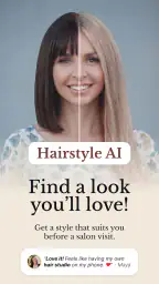 Hairstyle & Hair Color Changer 1