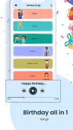 Happy Birthday songs & wishes 1