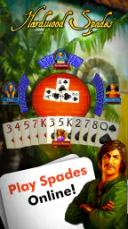 Hardwood Spades - Card Game 1