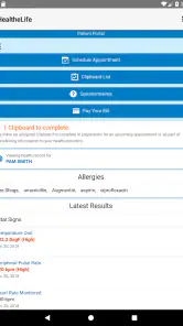 HealtheLife screenshot
