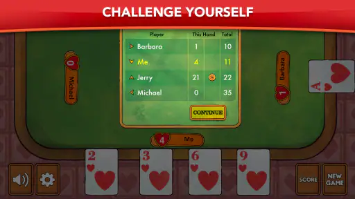 Hearts - Card Game Classic 4