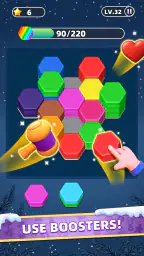 Hexa Master 3D - Color Sort 3