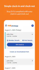 HHAeXchange screenshot