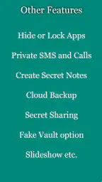 Hide Photos, Video and App Loc 6