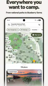 Hipcamp: Camping, RVs & Cabins screenshot