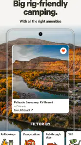 Hipcamp: Camping, RVs & Cabins screenshot