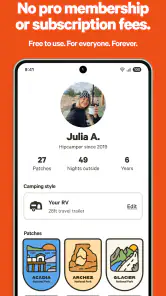 Hipcamp: Camping, RVs & Cabins screenshot