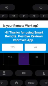 HiSense Smart TV Remote screenshot