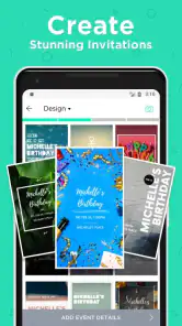 Hobnob - Invitation Card Maker screenshot