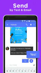 Hobnob - Invitation Card Maker 2
