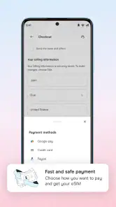Holafly eSIM Prepaid Card screenshot