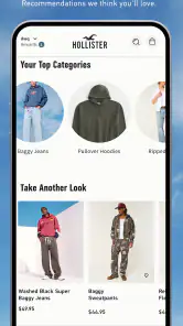 Hollister Co. screenshot