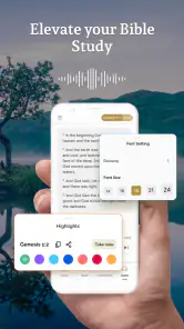 Holy Bible Launcher: KJV+Audio screenshot