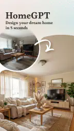 HomeGPT: AI Interior Design 1