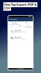 Hours Tracker, Time Calculator 3