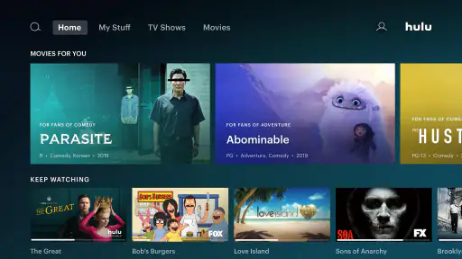 Hulu for Android TV 5