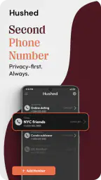 Hushed: US Second Phone Number 1