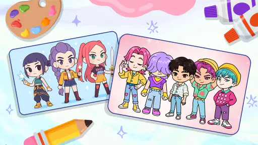 Idol Draw: Coloring Master 1