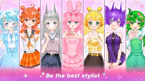Idol Livestream: Doll Dress Up screenshot