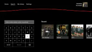 iHeartRadio for Google TV screenshot