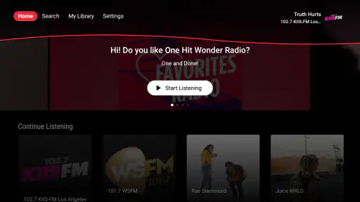 iHeartRadio for Google TV 8
