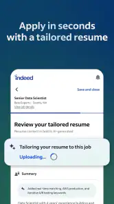 Indeed Job Search screenshot