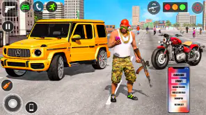 Indian Gangster Bike Games screenshot