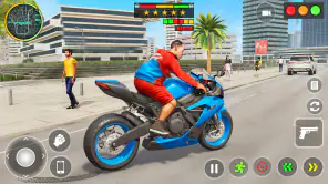 Indian Gangster Bike Games screenshot