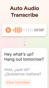 Intent – The Chat translator screenshot