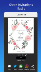 Invitation card Maker, Design 6