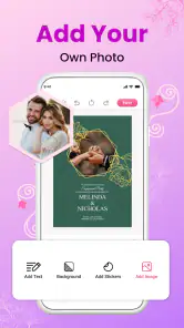 Invitation Maker - Card Design screenshot