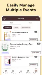 Invitation Maker & Event RSVP 7