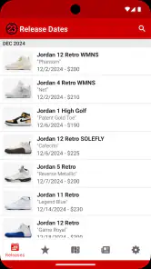 J23 - Jordan Release Dates screenshot