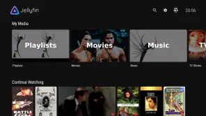 Jellyfin for Android TV screenshot