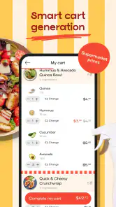 Jow - easy recipes & groceries screenshot