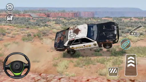 Jumping Car Damage Test Game 2