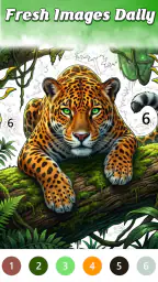 Jungle Color By Number Games 5