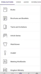 JW Library screenshot