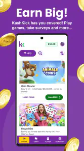 KashKick: Get paid to have fun screenshot