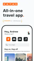 KAYAK: Flights, Hotels & Cars 1