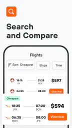 KAYAK: Flights, Hotels & Cars 4