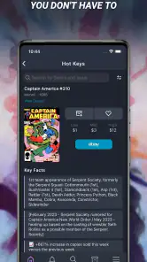 Key Collector Comics screenshot