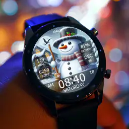 Key WF55 Snowman Watch Face 2