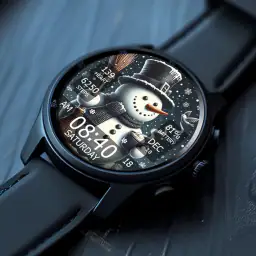 Key WF55 Snowman Watch Face 3