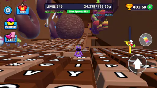 Keyboard Escape: Speed Parkour 5