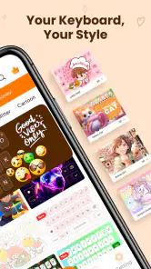 Keyboard Themes - Fonts, Emoji screenshot