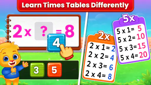 Kids Multiplication Math Games 2
