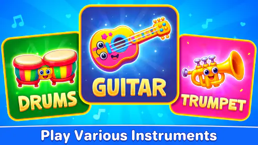 Kids Music: Piano, Xylo, Drums 4