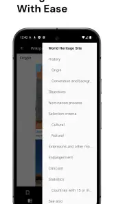 Kiwix screenshot