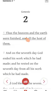 KJV Bible Audio - Daily Verses screenshot